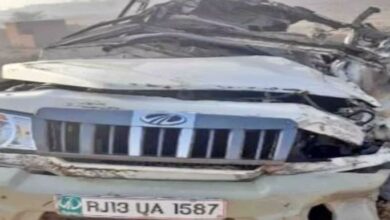 Photo of राजस्थान: रावतसर-धन्नासर हाईवे पर हादसा, चालक को झपकी आने से टकराई कार…