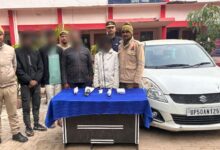 Photo of चोरी की योजना बनाते 04 शातिर चोर गिरफ्तार