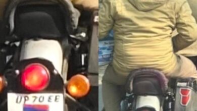 Photo of नियमों की दोहरी मार! दरोगा की बुलेट बिना डिजिटल प्लेट और बीमा के दौड़ती नजर आई