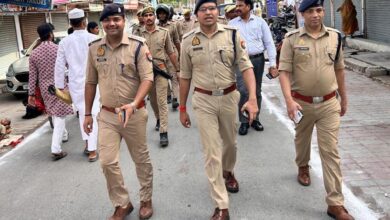 Photo of पुलिस अधीक्षक द्वारा शहर क्षेत्र में भ्रमण कर बकरीद त्यौहार की सुरक्षा एवं शांति व्यवस्था का लिया गया जायजा
