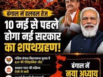 Photo of बंगाल में भाजपा की प्रचंड जीत के बाद हलचल तेज, 10 मई से पहले हो सकता है नई सरकार का शपथग्रहण