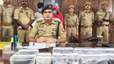 Photo of थाना खरगूपुर पुलिस द्वारा चोरी की घटना का कुछ ही घण्टों में किया गया सफल अनावरण01 अभियुक्त व 01 अभियुक्ता गिरफ्तार