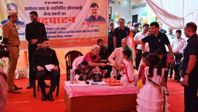 Photo of राज्यपाल ने अयोध्या धाम में 30 आंगनबाड़ी केंद्रों का किया उद्घाटन