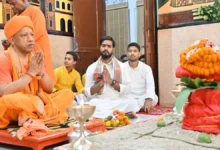 Photo of गोरक्षपीठ में वैदिक विधि विधान से शारदीय नवरात्र के विशेष अनुष्ठान का शुभारंभ
